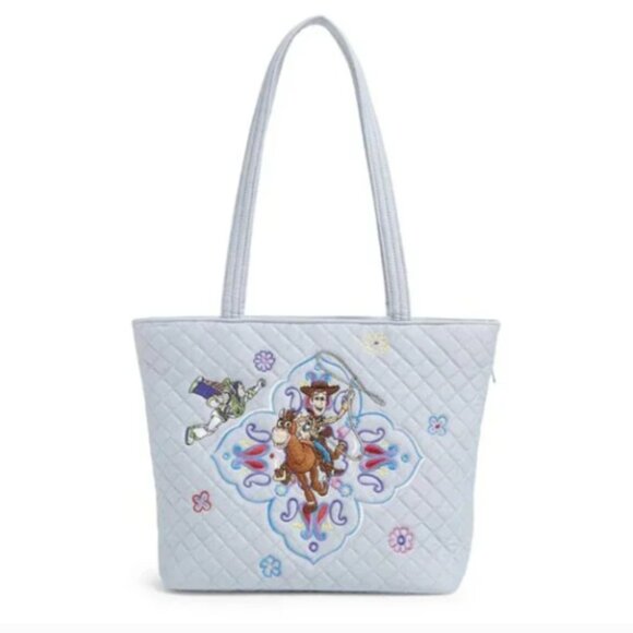 Disney X Vera Bradley Toy Story Andy's Room Small Vera Tote Shoulder Bag NWT